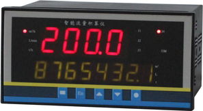 智能流量积算仪